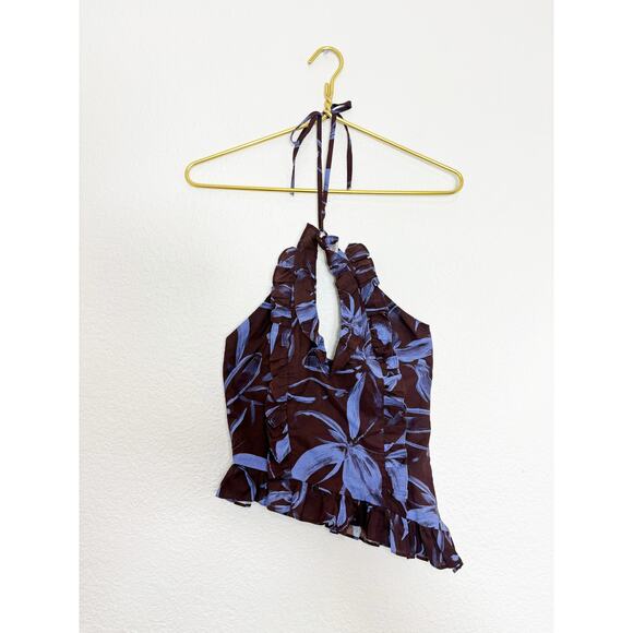 Peppermayo Mariella Linen Top Matching Maxi Skirt Size 2 Cord Set Resort Wear - Picture 4 of 13